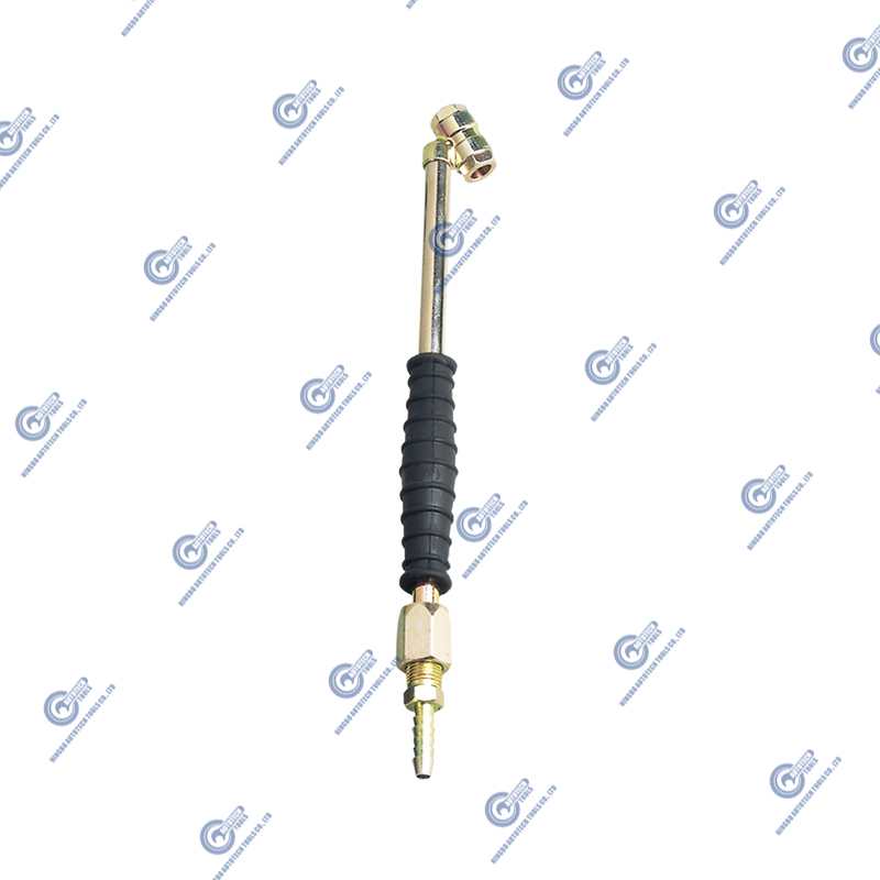 DC-11 Twin Hold-On bandenklepconnector, vrouwelijke draad RP 1/4, open uiteinde